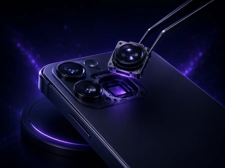 Smartphone Kameramodul — Kamera-Reparatur und Linsentausch